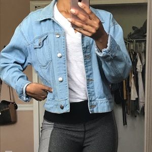 Light jean jacket